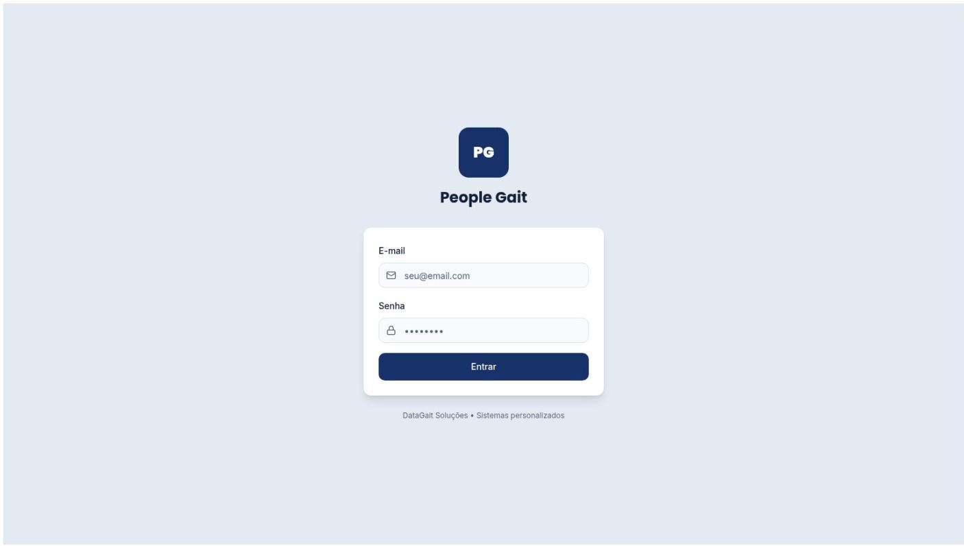 Tela de login People Gait